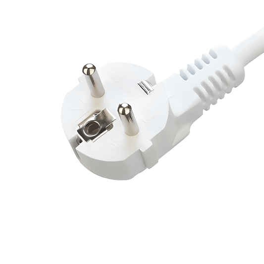 CampTechLED DRIEVOUDIGE TAFELCONTACTDOOS | MET SCHAKELAAR | 1.5M | WIT