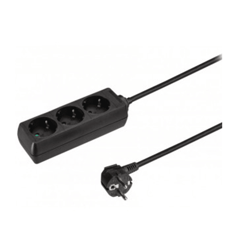 CampTechLED DRIEVOUDIGE TAFELCONTACTDOOS