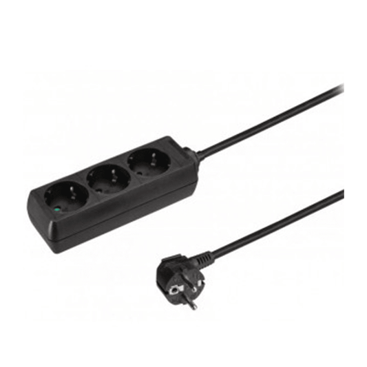 CampTechLED DRIEVOUDIGE TAFELCONTACTDOOS