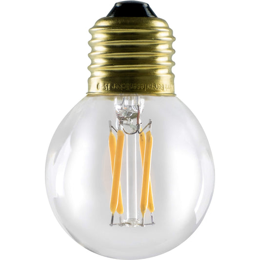 SeguE27 LED Kogellamp 24V – 3W – 2200K Extra Warm Wit – Helder – Dimbaar