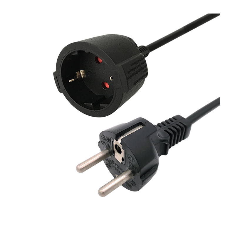 CampTechLED VERLENGKABEL | ZWART | 2M