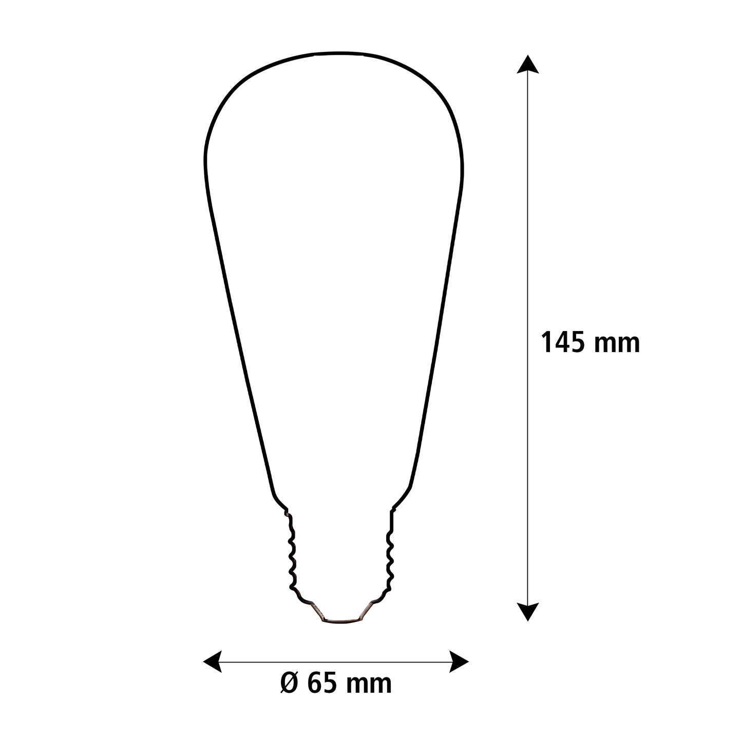 Segula LED Rustika 24V golden|E27|6 W (38 W)|440 Lm|1.900 K|