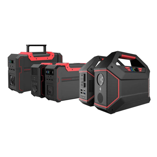 CampTechLED Accu met Power Inverter Schuko Output en USB