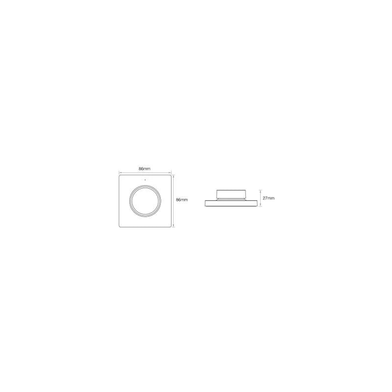 CampTechLED Afstandsbediening voor LED Mono Color Dimmers LED RF MiBoxer K1