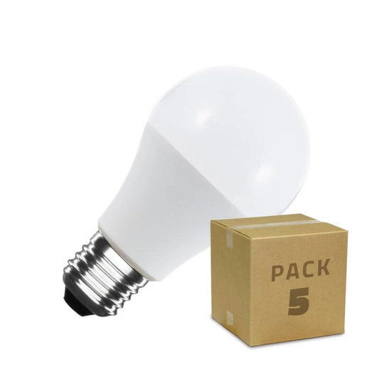 CampTechLED Pack 5 LED Lampen 12/24V E27 10W 1000 lm A60