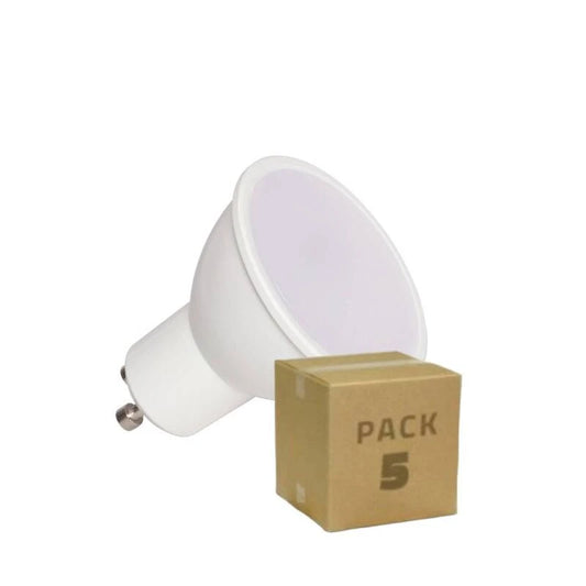 CampTechLED Pack 5 LED Lampen Dimbaar GU10 5W 430 lm 100º