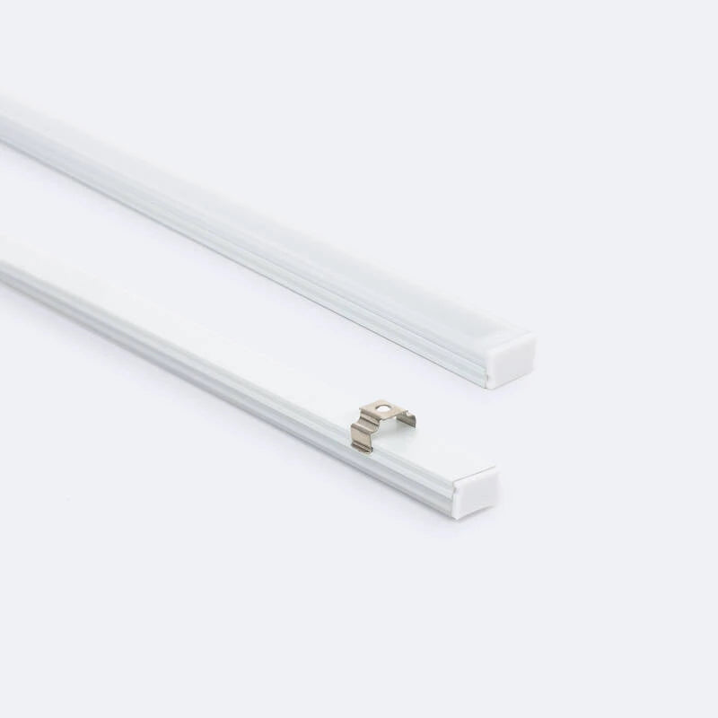 CampTechLED Opbouw Profiel Aluminium 2 m voor LED Strip tot 8 mm