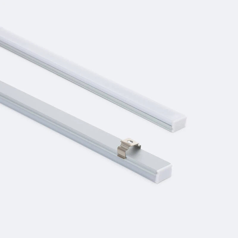 CampTechLED Opbouw Profiel Aluminium 2 m voor LED Strip tot 8 mm
