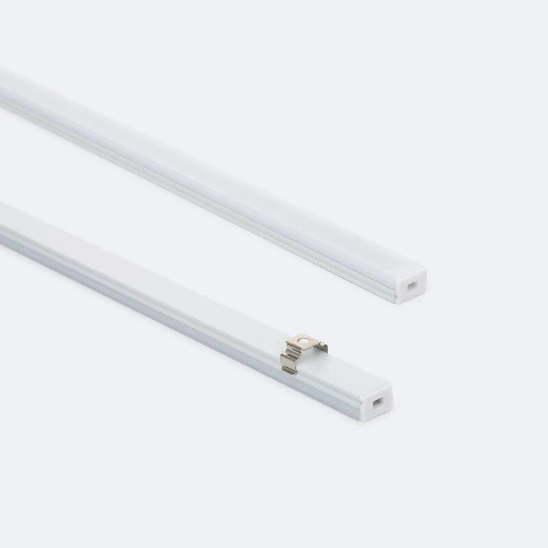CampTechLED Opbouw Profiel Aluminium 2 m voor LED Strip tot 8 mm