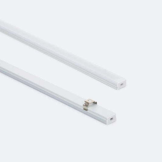 CampTechLED Opbouw Profiel Aluminium 2 m voor LED Strip tot 8 mm