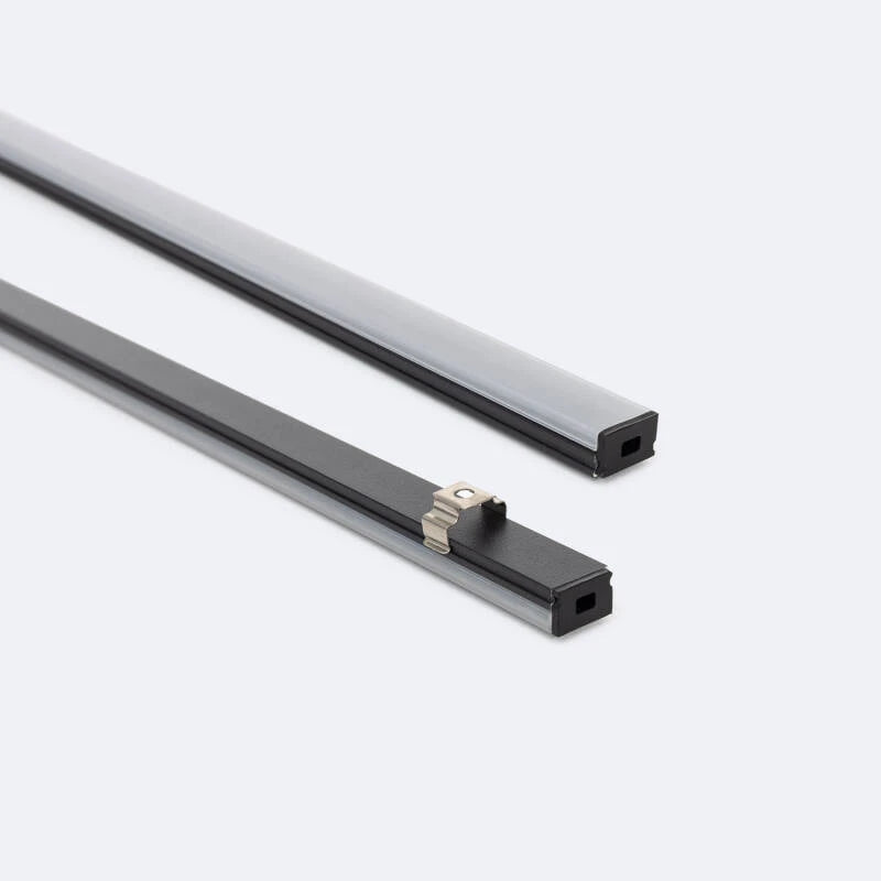 CampTechLED Opbouw Profiel Aluminium 2 m voor LED Strip tot 8 mm