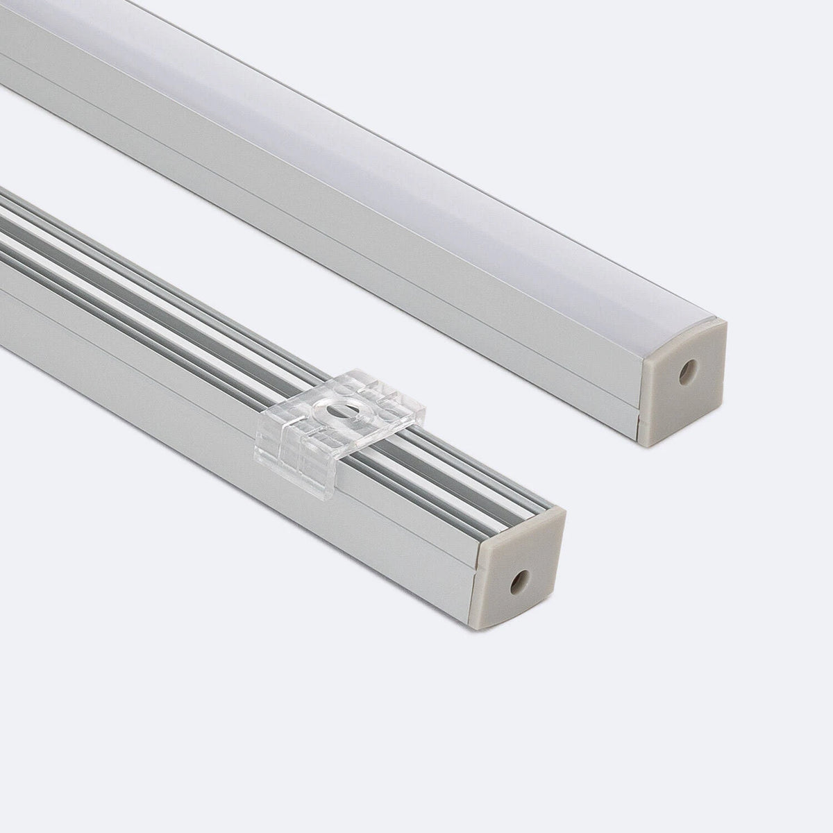 CampTechLed Aluminium Profiel Opbouw voor LED Strip tot 13 mm