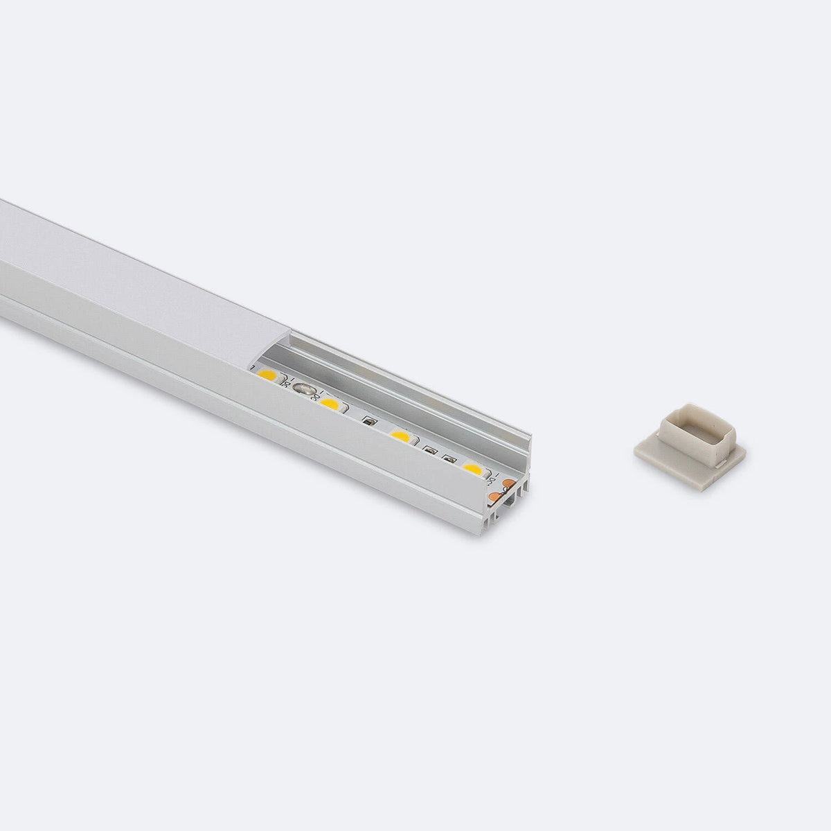 CampTechLed Aluminium Profiel Opbouw voor LED Strip tot 13 mm