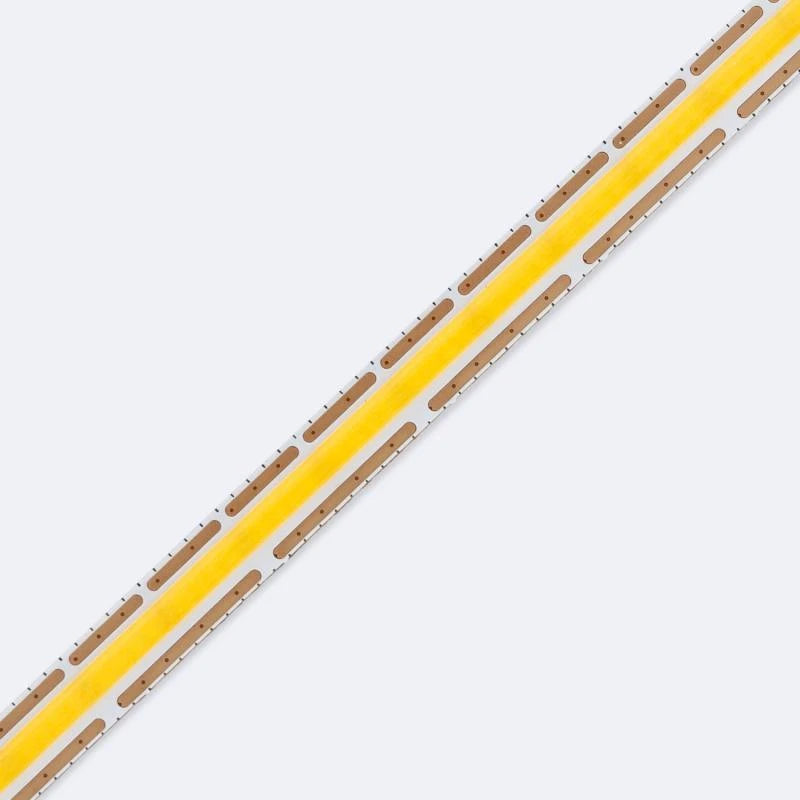 CampTechLED Led Strip 12V COB 500 LED/m 5m 12W/m 960lm/m Breedte 8mm FreeCut IP20