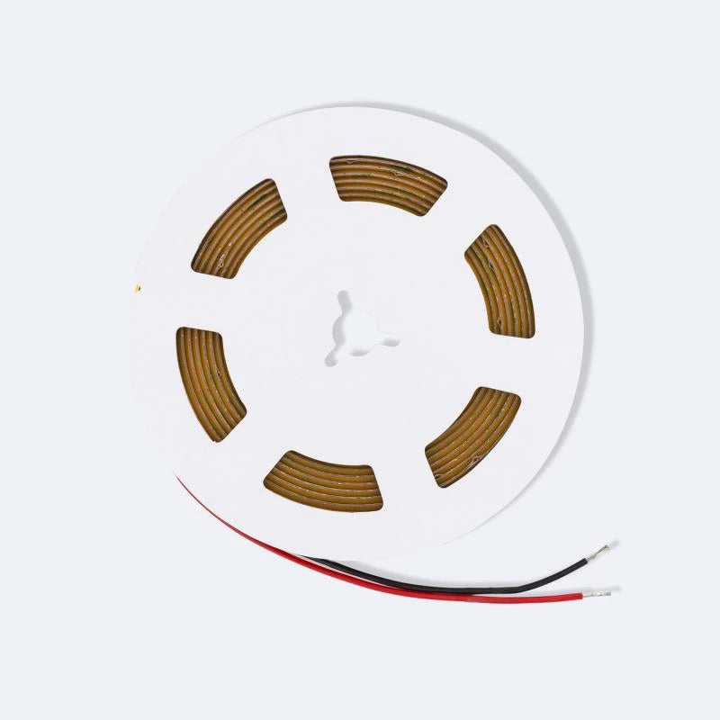 CampTechLED Led Strip 12V COB 500 LED/m 5m 12W/m 960lm/m Breedte 8mm FreeCut IP20