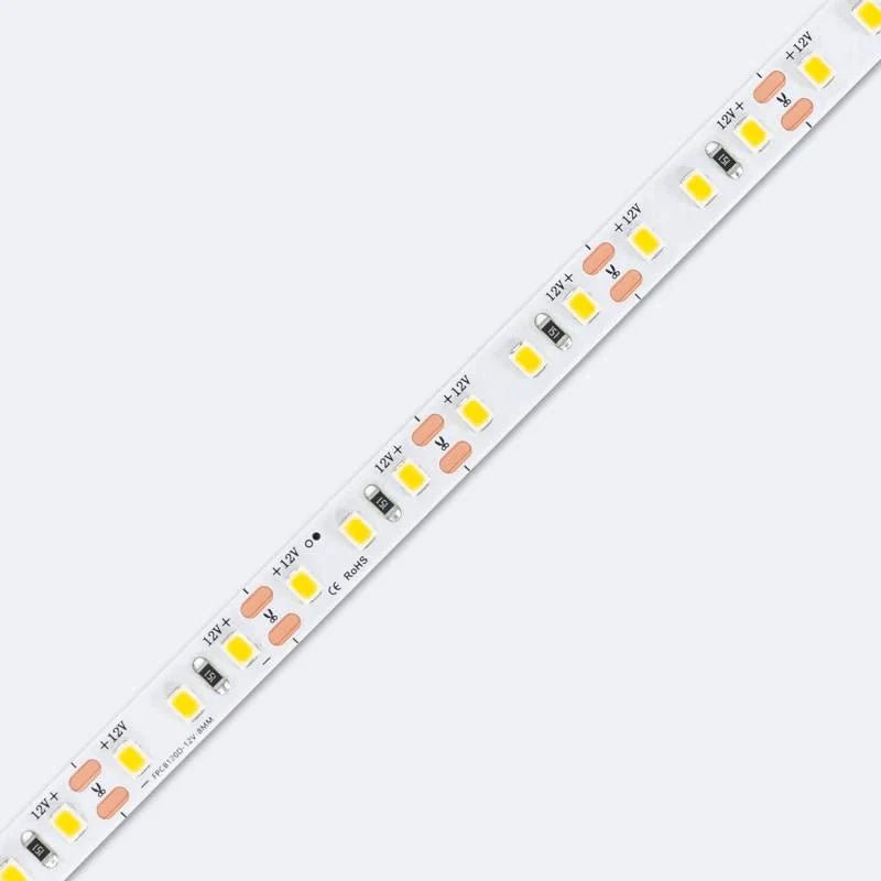 CampTechLED 12 Volt LED-Strip SMD 120 LED/m 5m 10W/m 1000lm/m