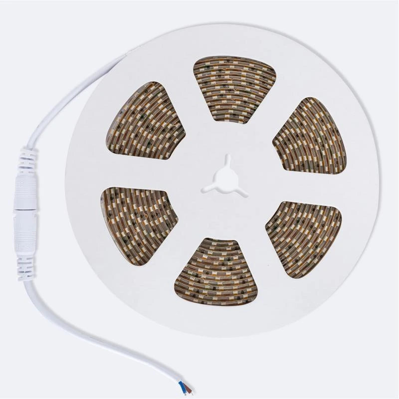 CampTechLED LED Strip 12V SMD 120 LED/m 5m 10W/m 1000lm/m Breedte 8mm IP65