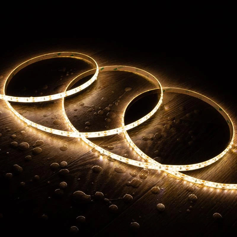 CampTechLED LED Strip 12V SMD 120 LED/m 5m 10W/m 1000lm/m Breedte 8mm IP65