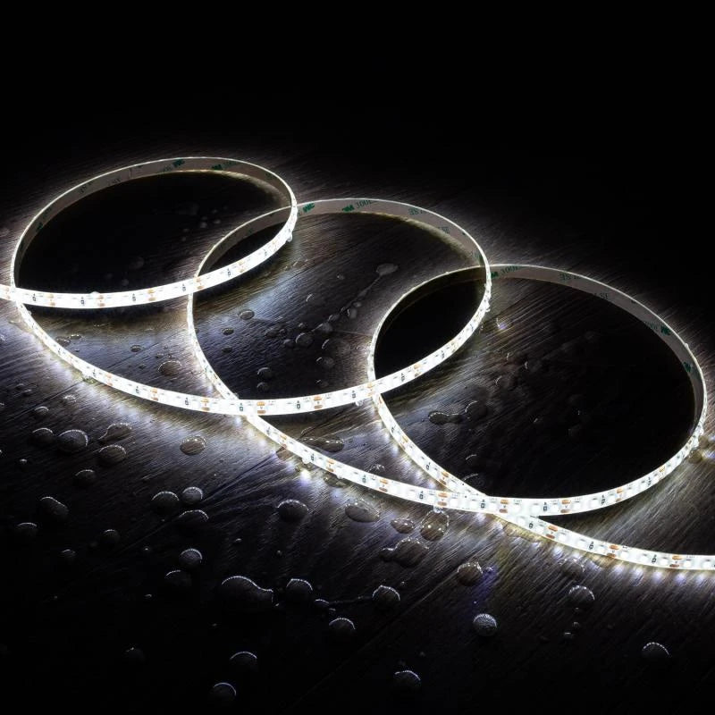 CampTechLED LED Strip 12V SMD 120 LED/m 5m 10W/m 1000lm/m Breedte 8mm IP65