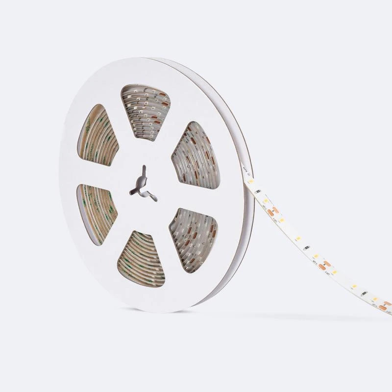 CampTechLED Led Strip 12V SMD 60 LED/m 5m 5W/m 400lm/m Breedte 8mm IP65
