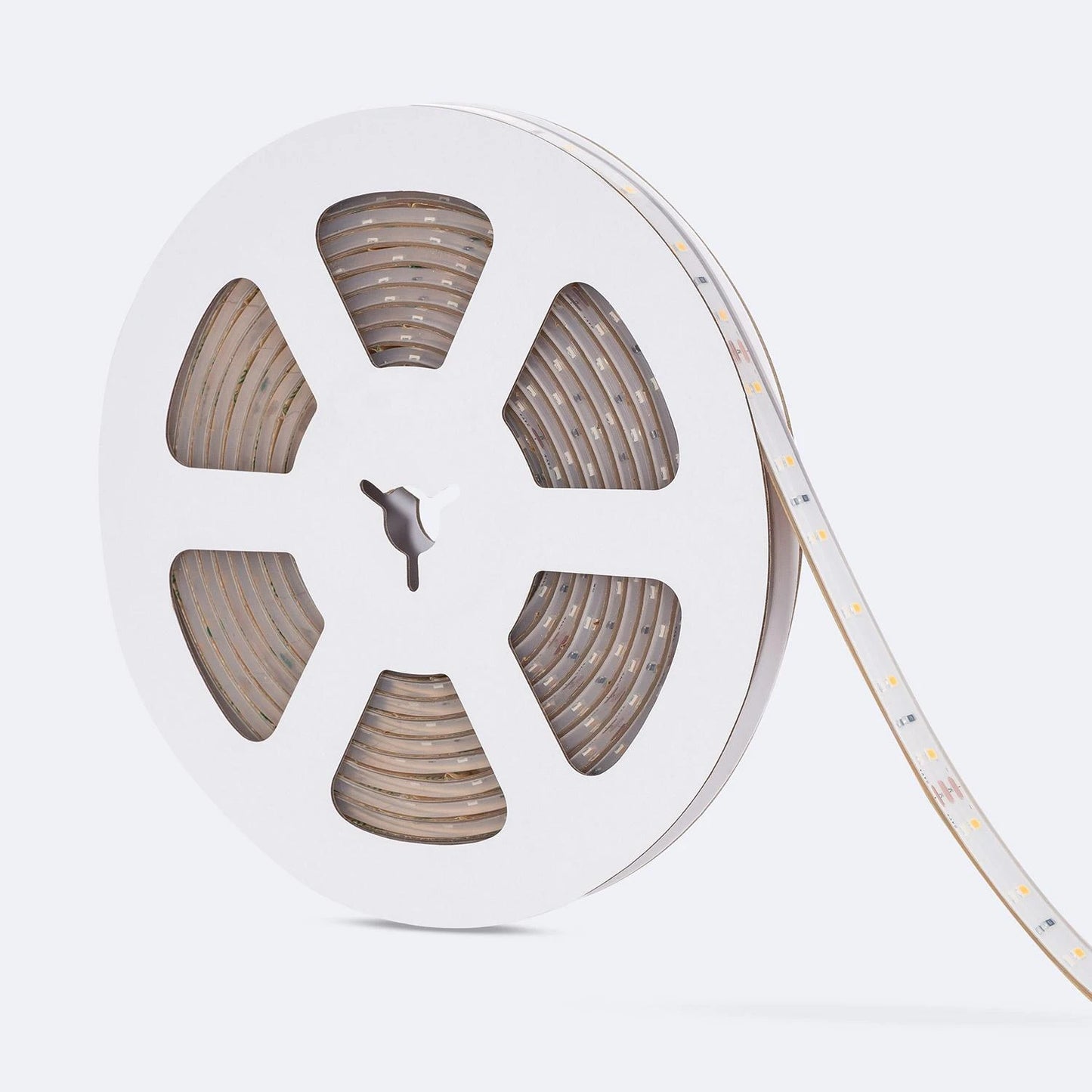 CampTechLED Led Strip 24V SMD 60 LED/m 5m 5W/m Onderdompelbaar IP68 SILICONE FLEX