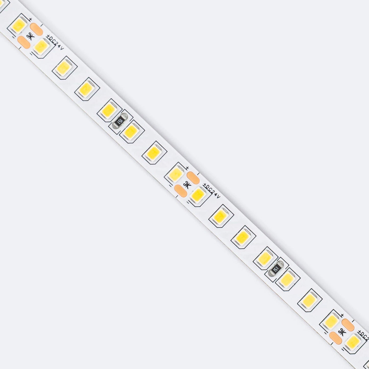 CampTechLED Strip LED 24V SMD 140 LED/m 5m