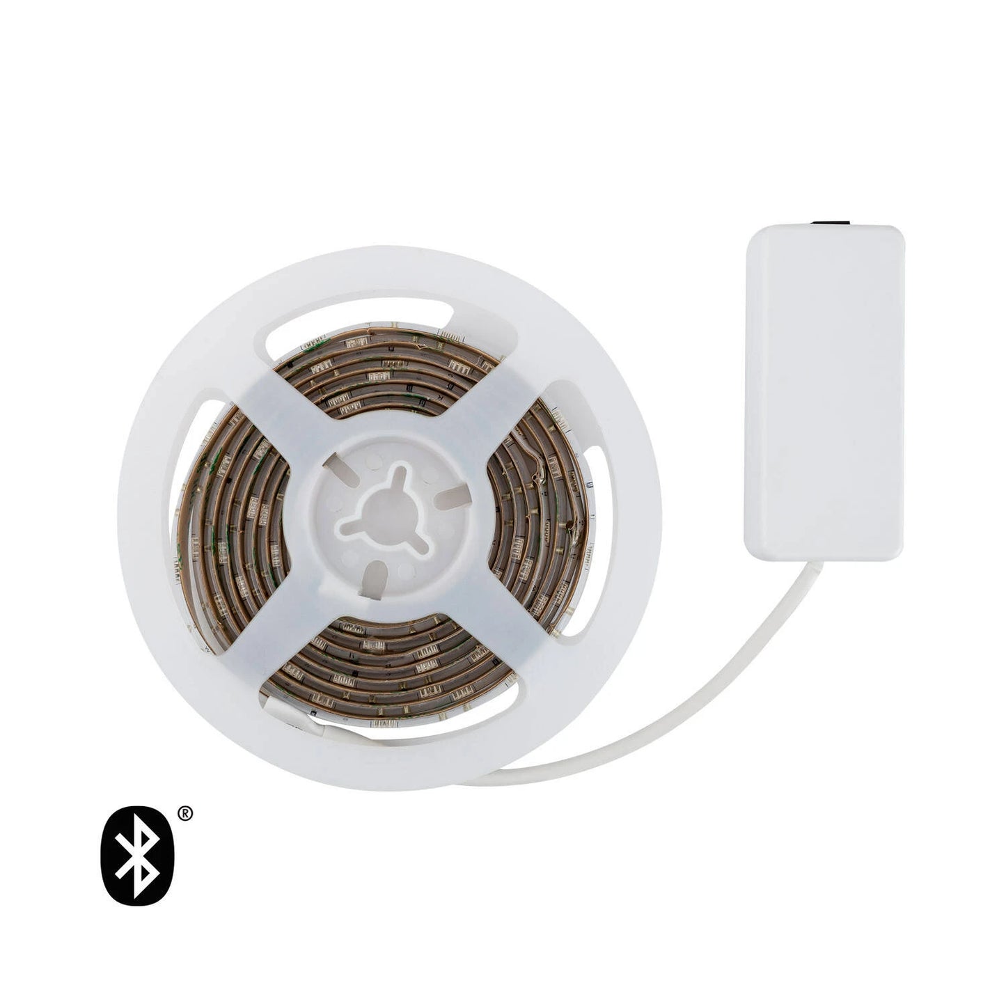 CampTechLED RGB Bluetooth-smartphonebediening 30 LED/m 2m Kit met voeding