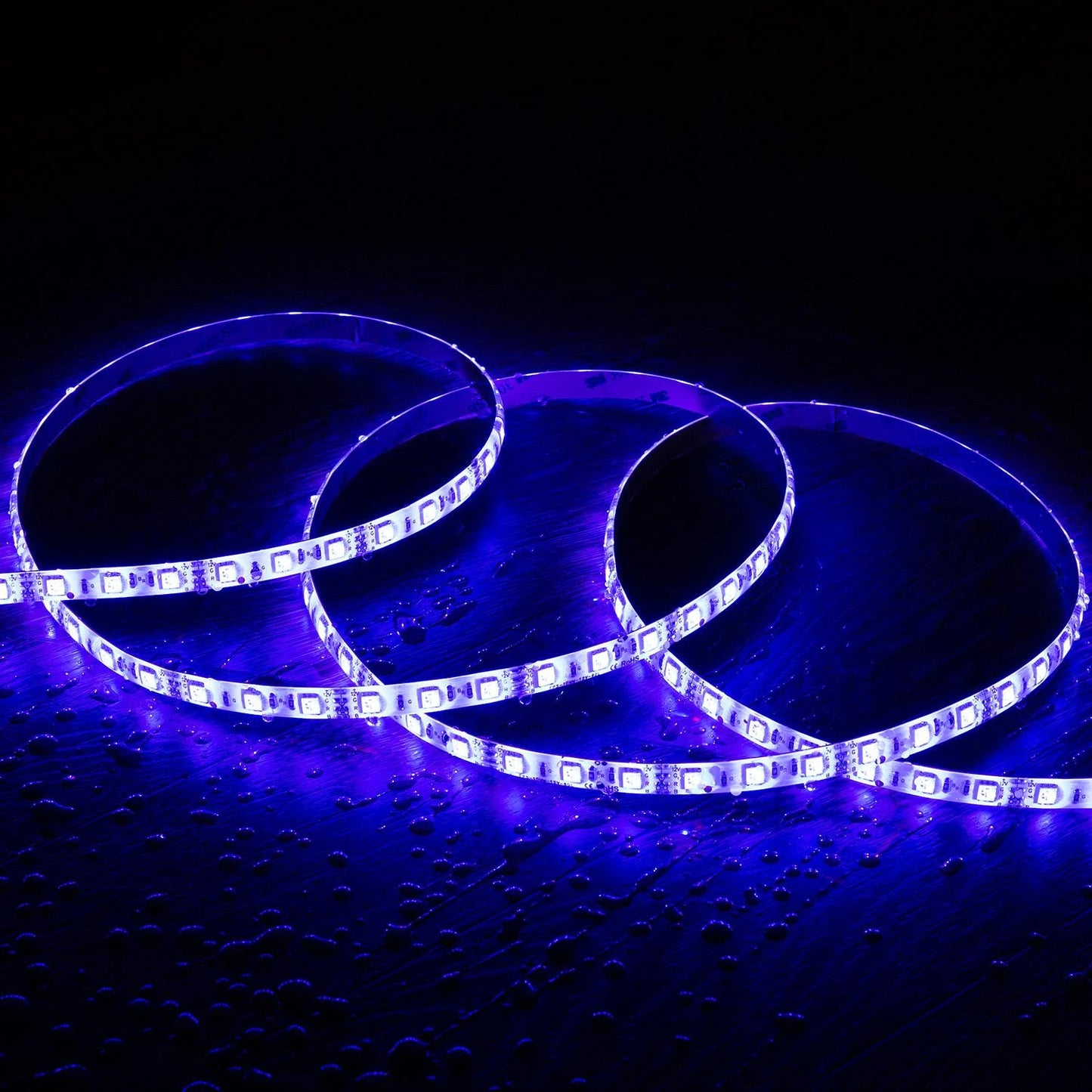 CamptechLED 12V RGB SMD 60 LED/m 5m 9W/m IP65 (Waterdicht)